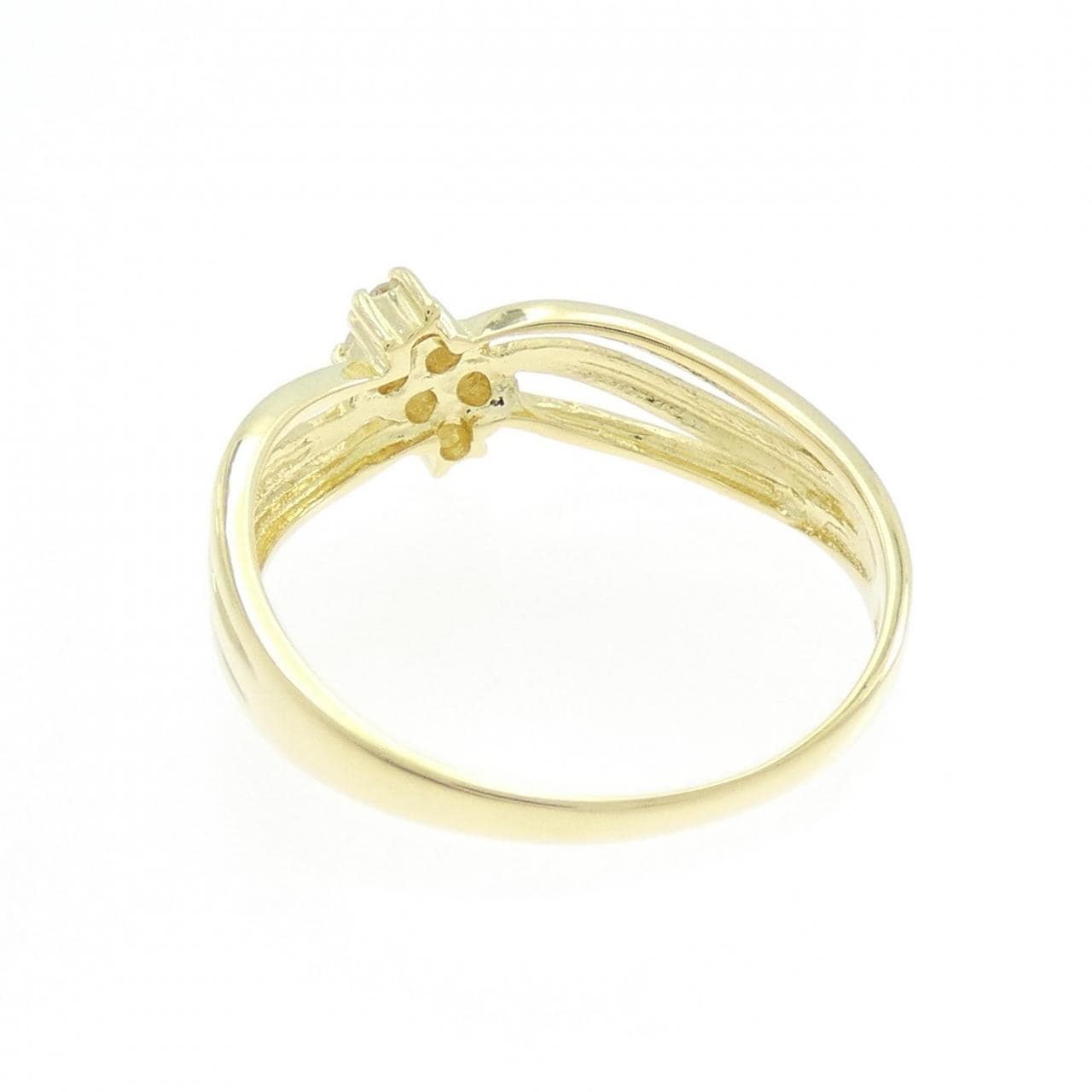K18YG ダイヤモンド リング 0.10CT