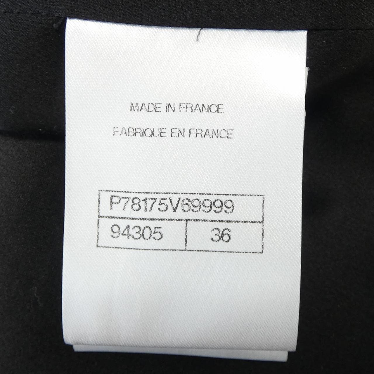 シャネル CHANEL LOOK46 P78175V69999 コート