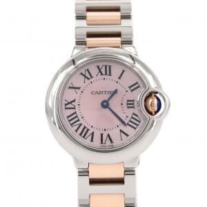 カルティエ バロンブルーSM PGコンビ W6920034/W2BB0009 SSxPG クォーツ