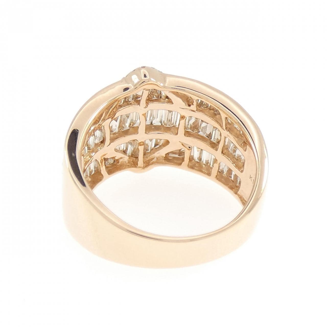 K18PG ダイヤモンド リング 2.00CT