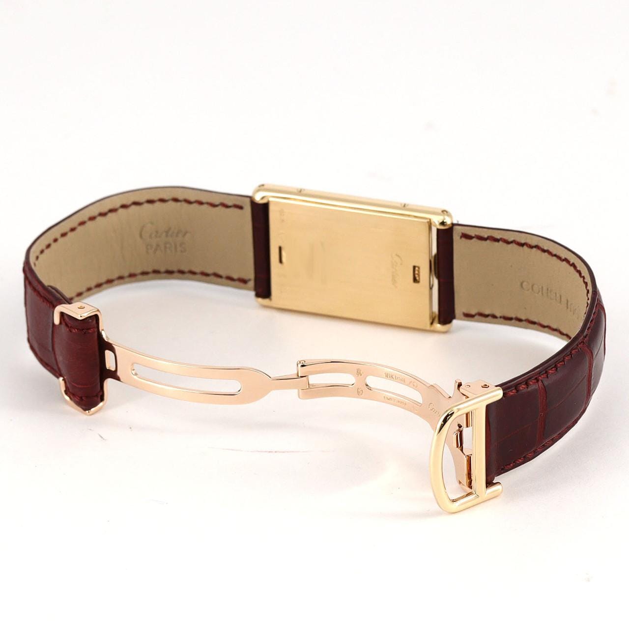 カルティエ タンクバスキュラント YG LIMITED W1526251 YG 手巻