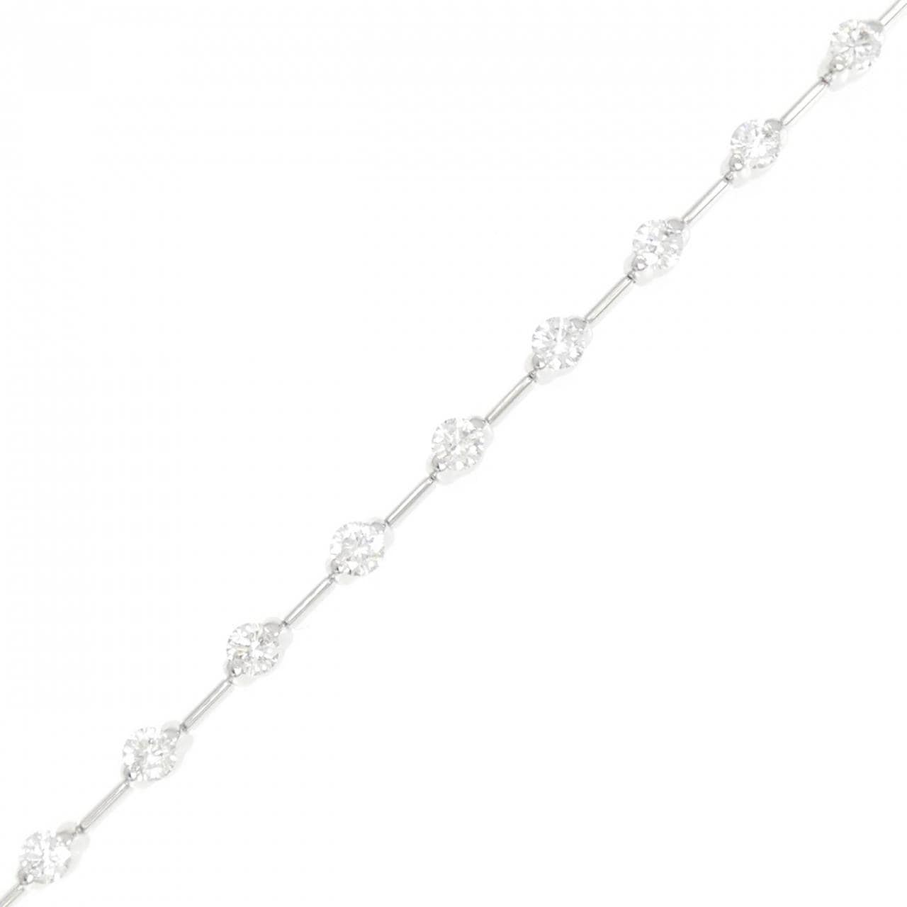 LINE ダイヤモンド ブレスレット 2.50CT