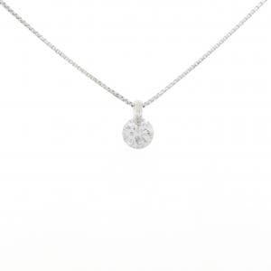 PT900 ソリティア ダイヤモンド ネックレス 1.170CT