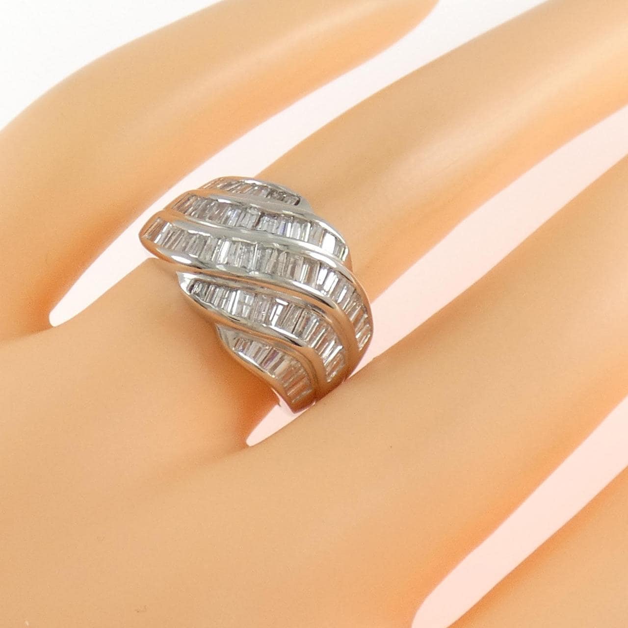 PT900 ダイヤモンド リング 1.51CT