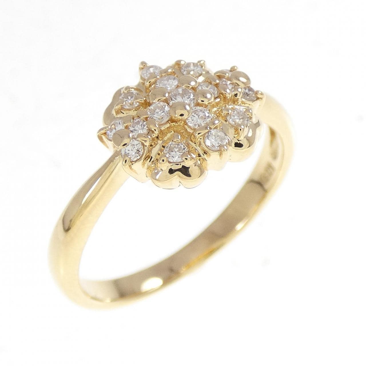 K18YG ダイヤモンド リング 0.17CT