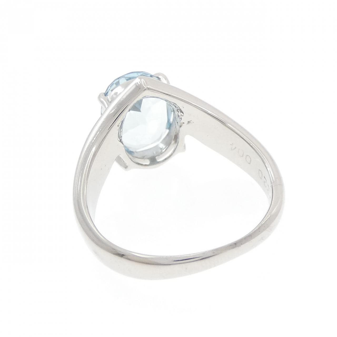 PT900 アクアマリン リング 2.20CT