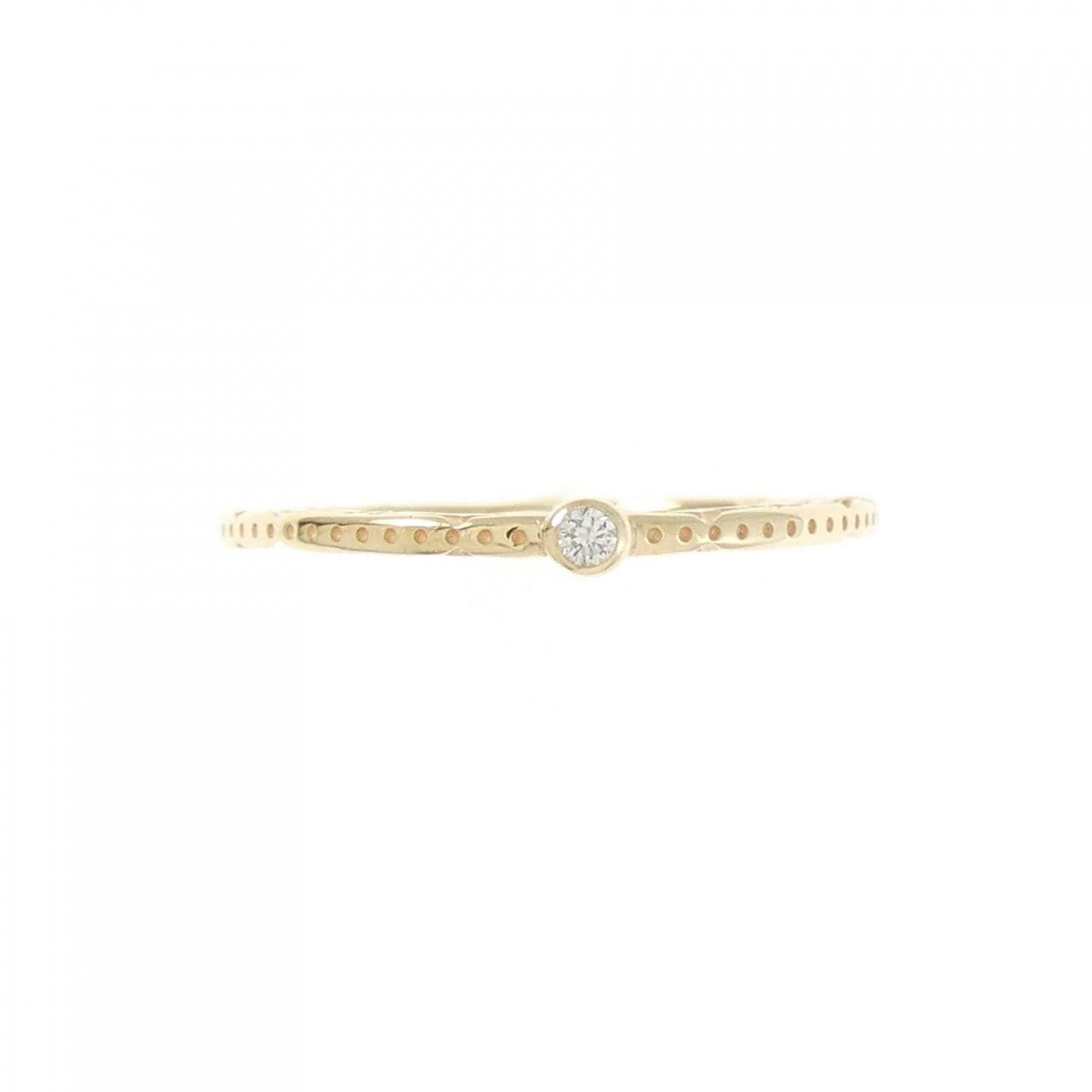 アガット ダイヤモンド リング 0.01CT