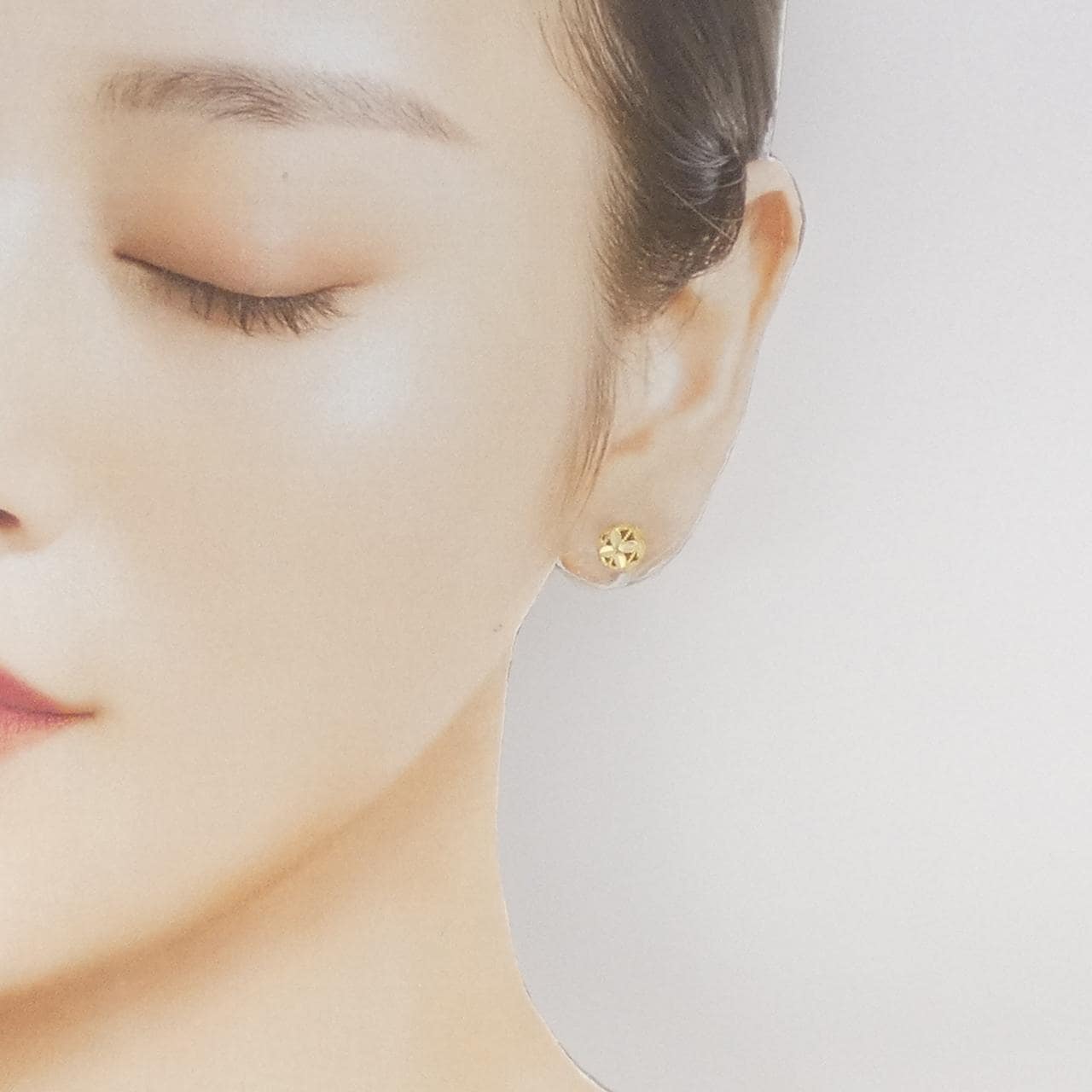 750YG/K18YG ピアス