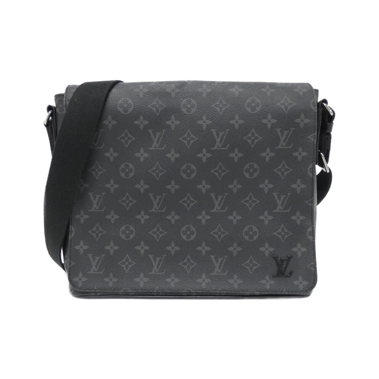LOUIS VUITTON Monogram Eclipse District MM M44001 Shoulder Bag