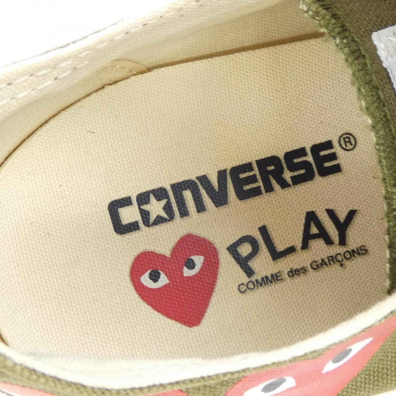 プレイコムデギャルソン PLAY COMME des GARCONS CONVERSE スニーカー