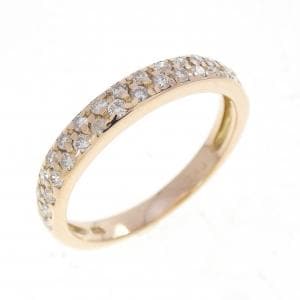 K18PG ダイヤモンド リング 0.40CT