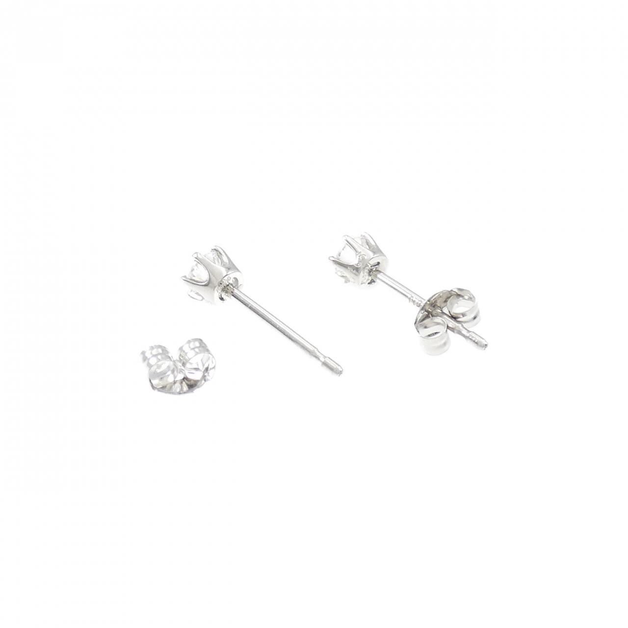 PT Solitaire Diamond Earrings 0.328CT