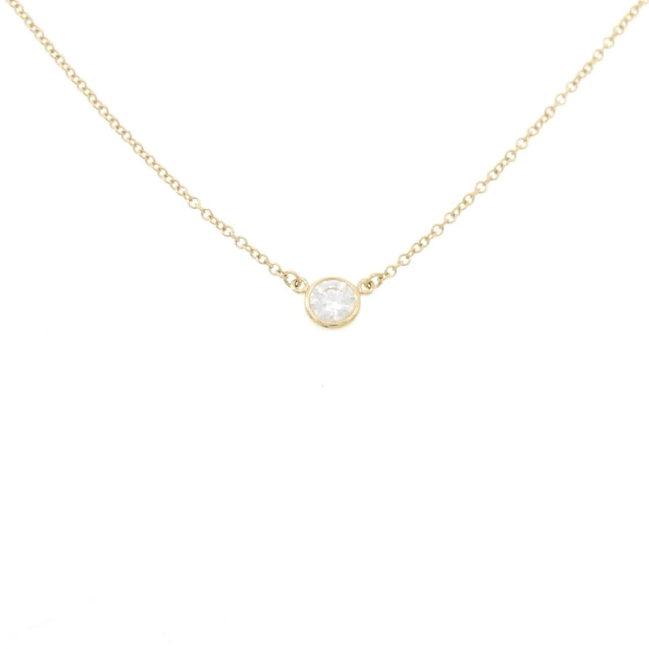ティファニー バイザヤード ネックレス 0.19CT G VS1 3EXT