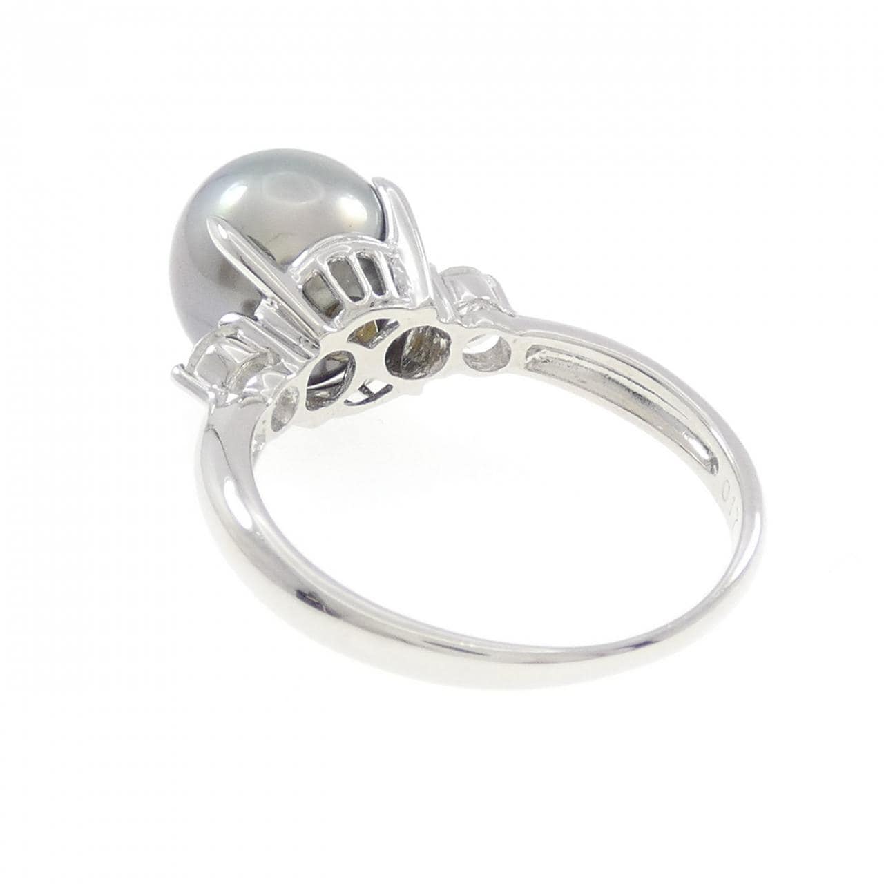 PT900 黒蝶パール リング 9.5mm