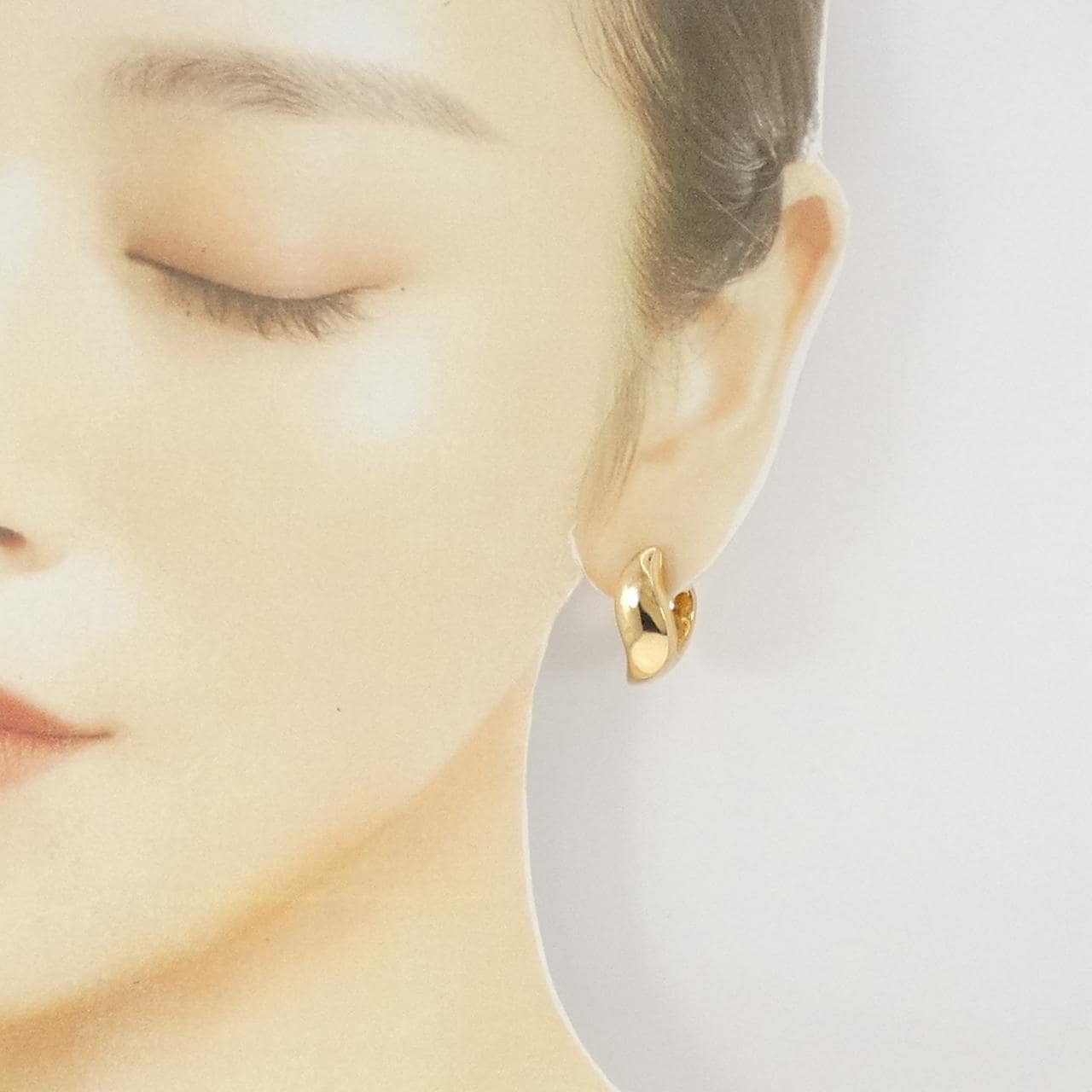 K18YG　Vior イタリア製　大きいボリューミーピアス　750　【新品】 コメ兵｜750YG/K18YG ピアス｜ジュエリー｜ピアス｜【公式】日本最大級