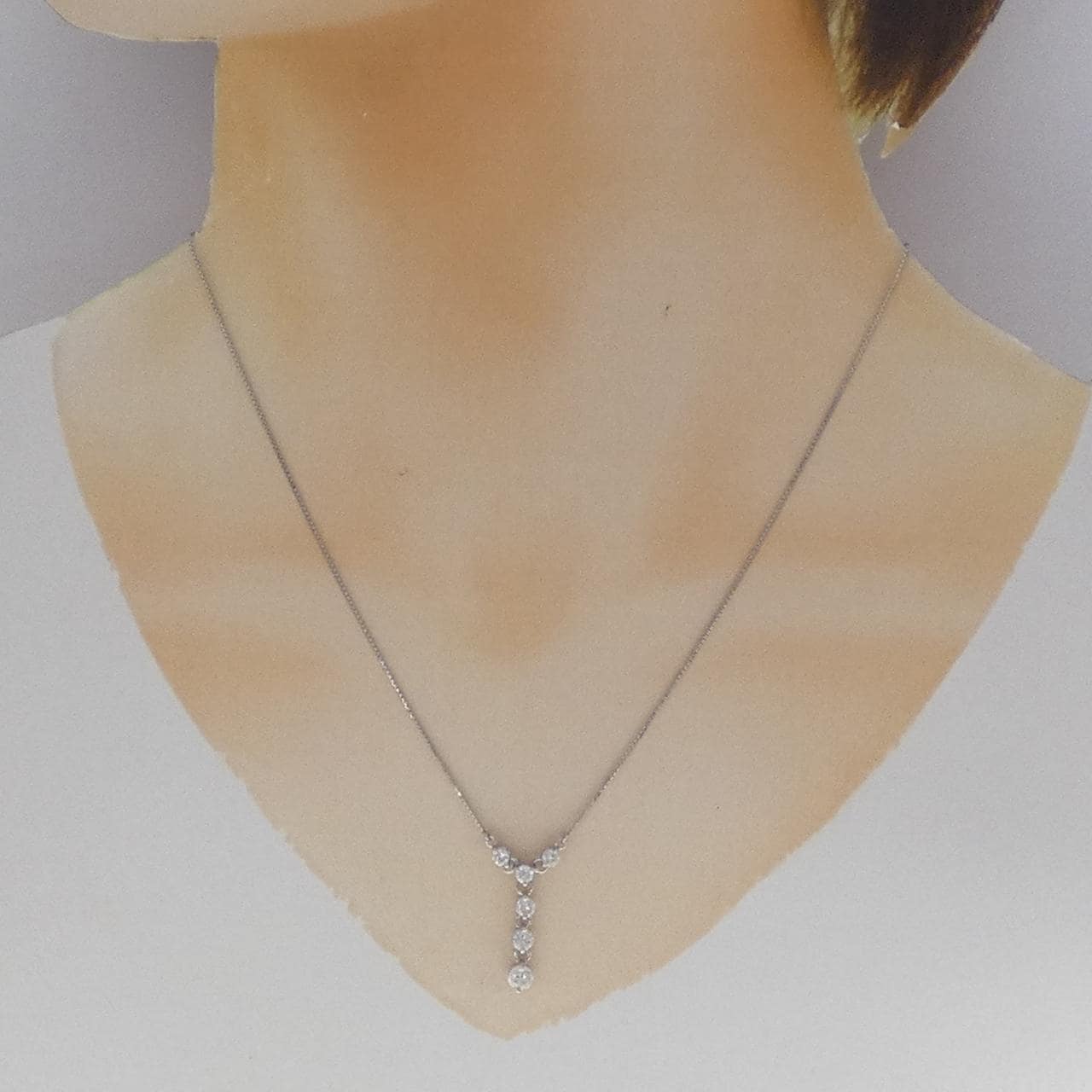 PT850 ダイヤモンド ネックレス 0.71CT