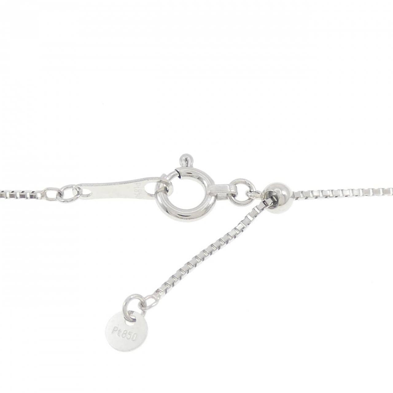 PT900/PT850 エメラルド ネックレス 1.40CT