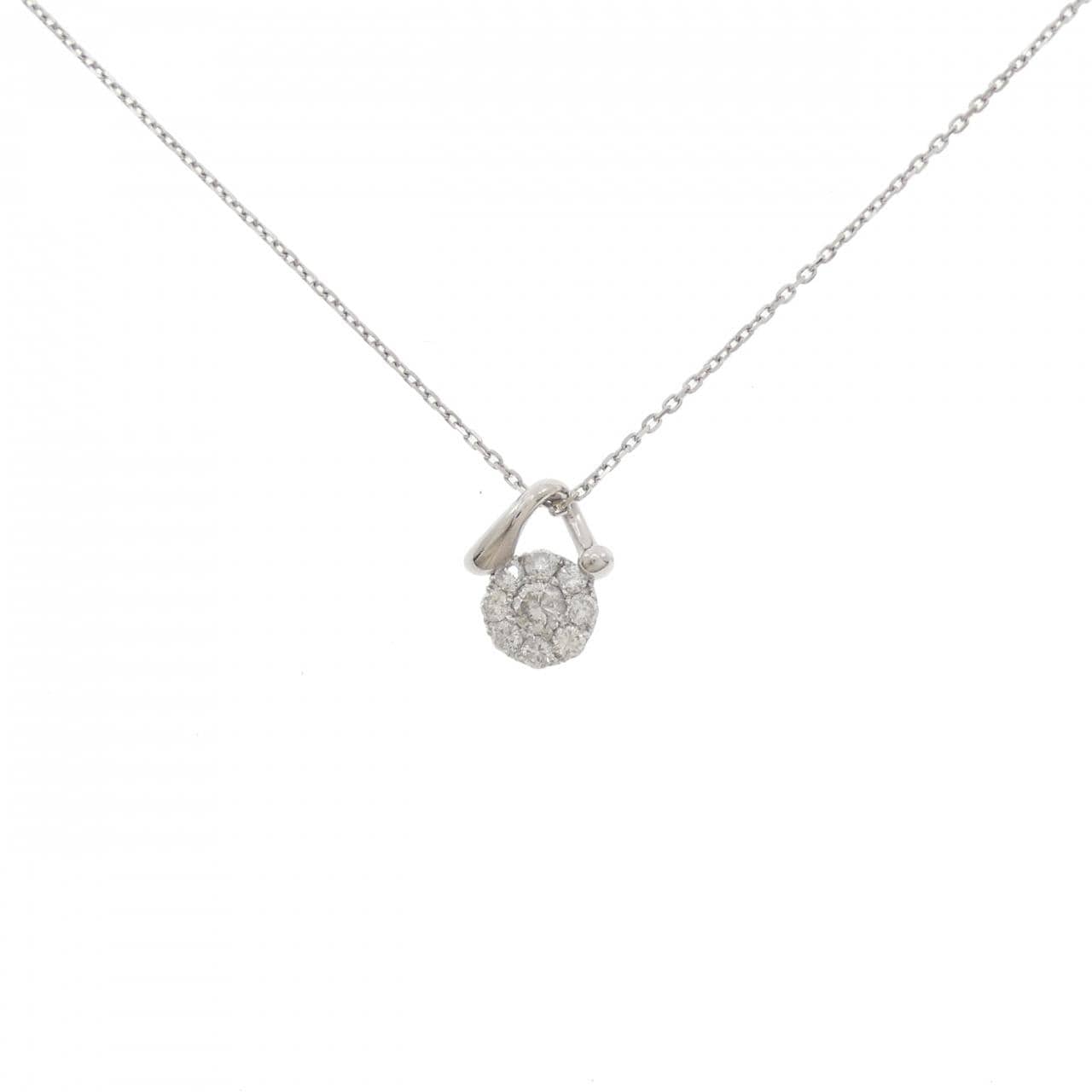 PT900/PT850 ダイヤモンド ネックレス 0.54CT