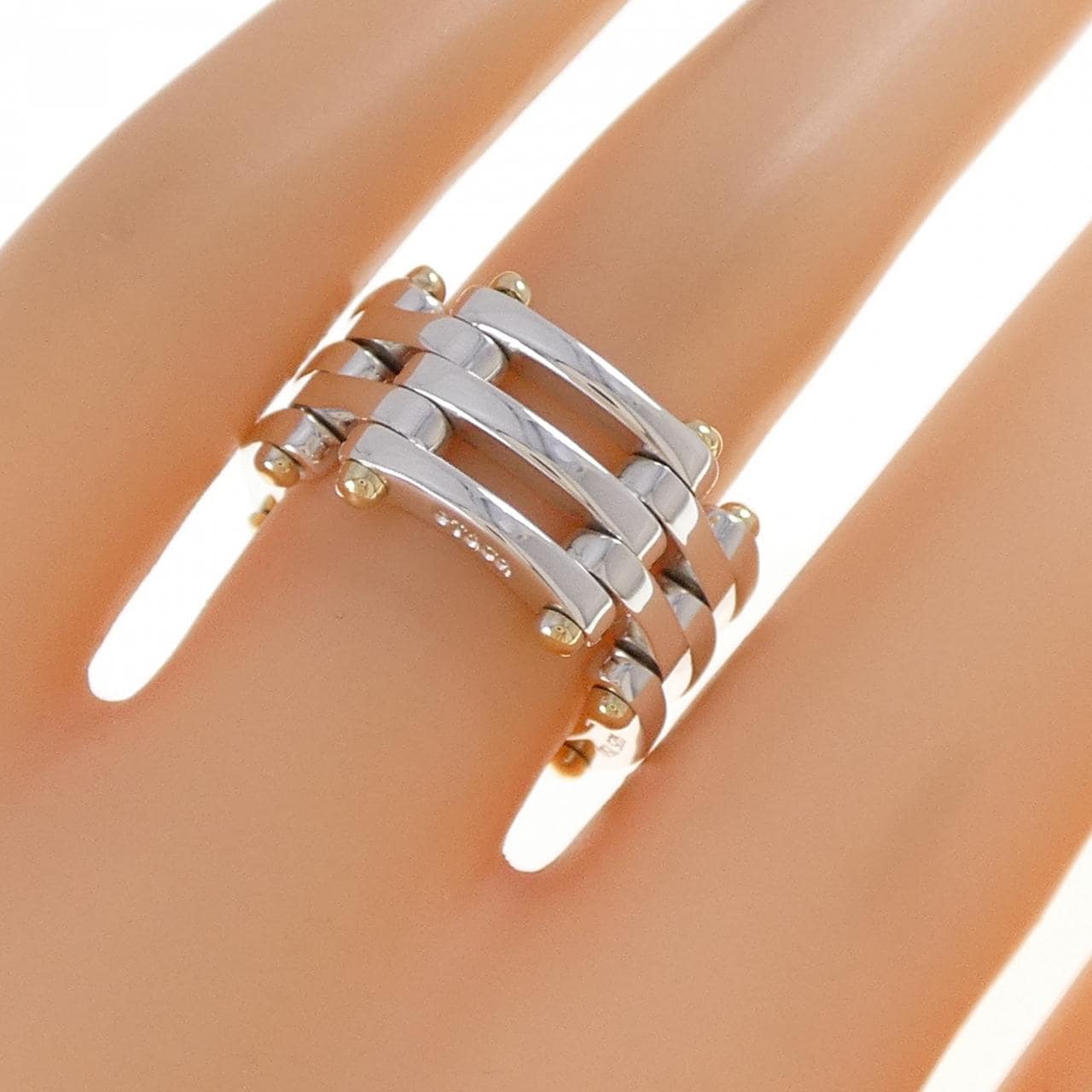 【ヴィンテージ】ティファニー ゲートリンク リング