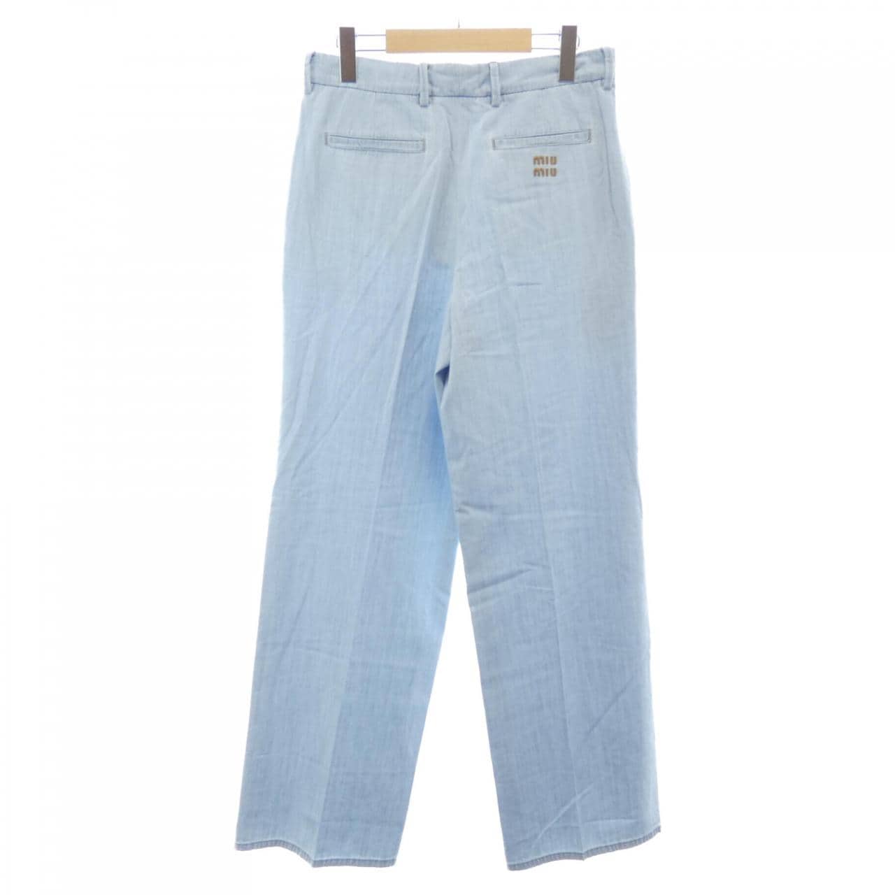 ミュウミュウ MIU MIU GWP501 SOOO 14HY パンツ