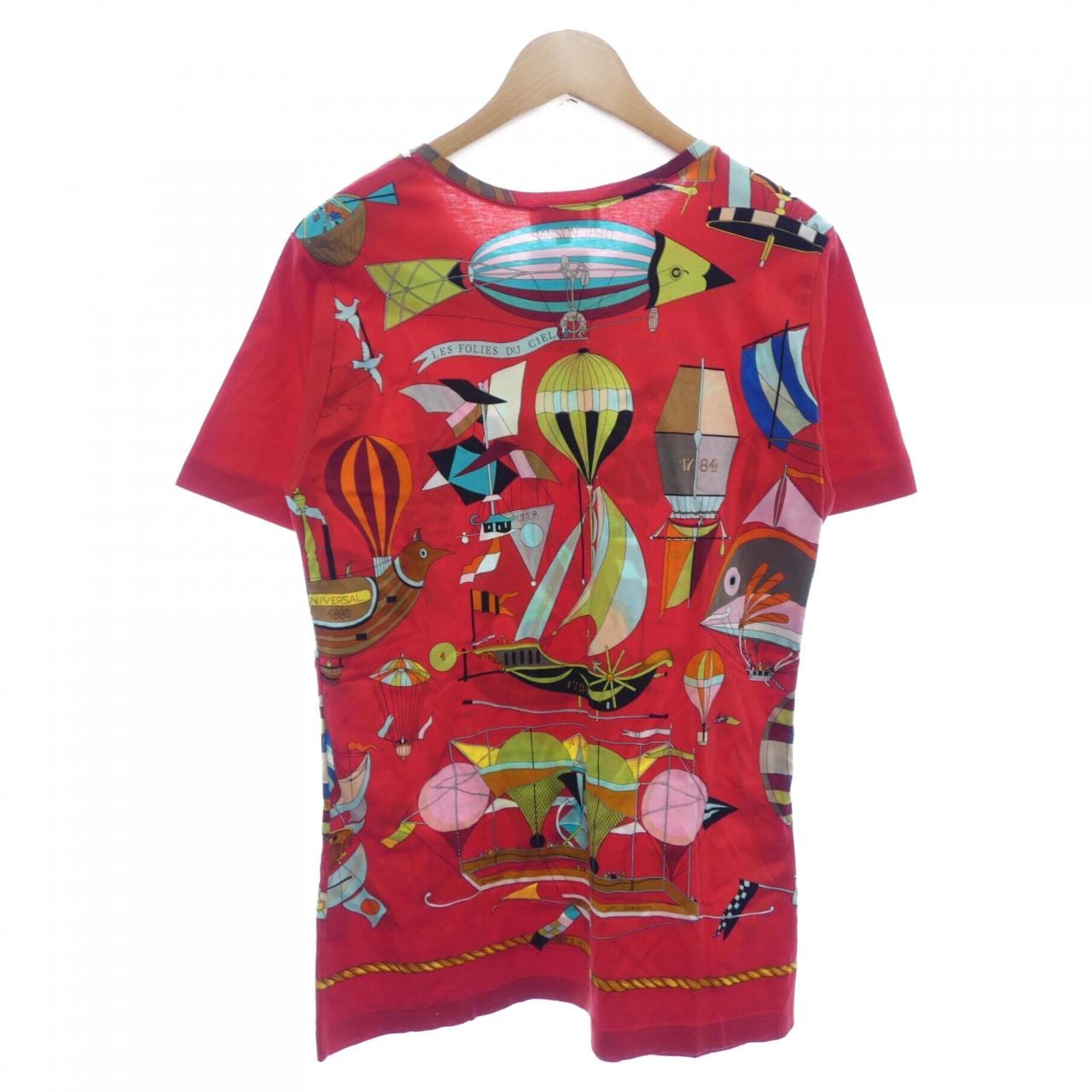 【ヴィンテージ】エルメス HERMES LES FOLIES DU CIEL Tシャツ