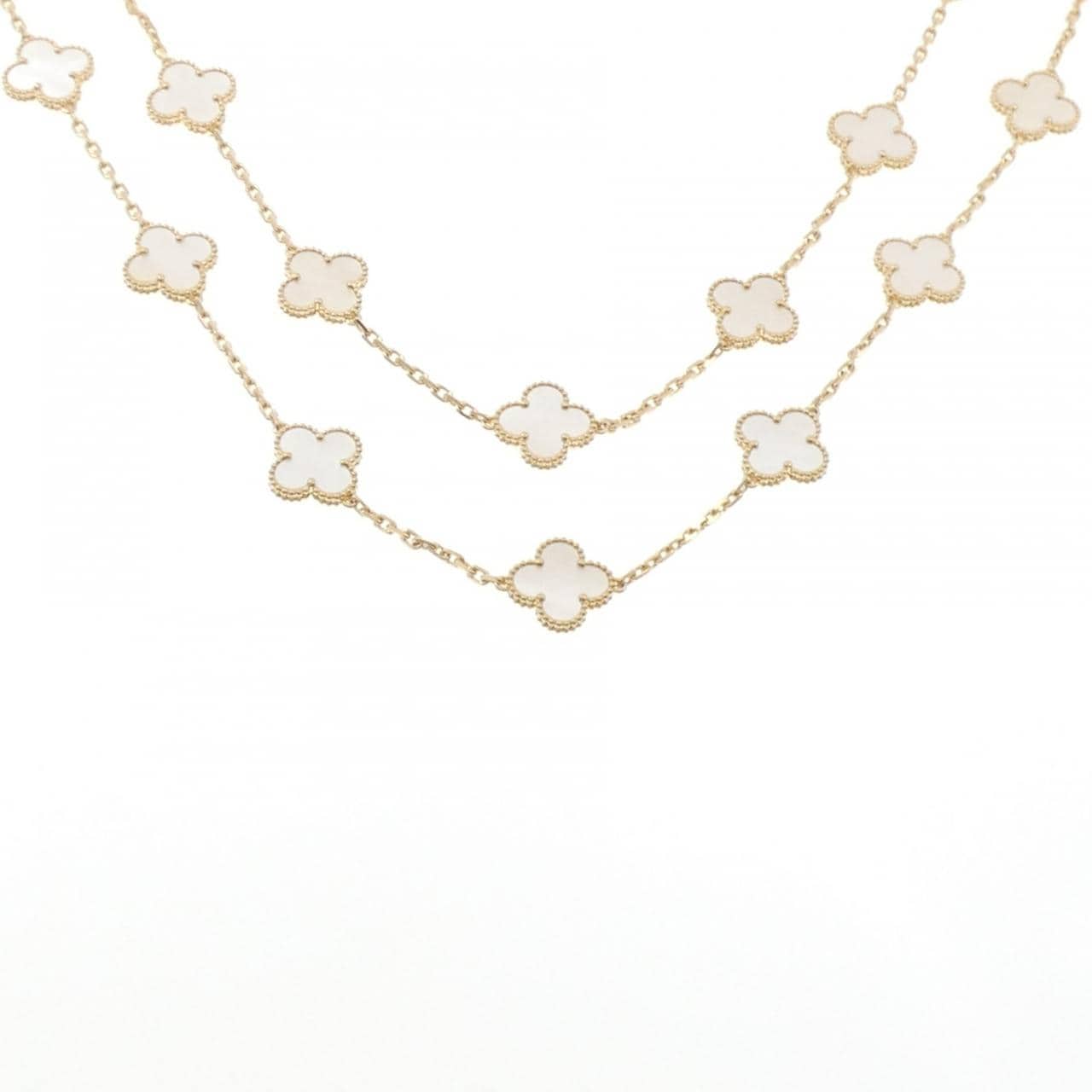 ヴァンクリーフ&アーペル ヴィンテージアルハンブラ 20モチーフ ネックレス