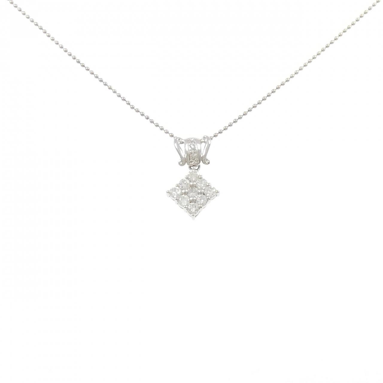 PT900/PT850 ダイヤモンド ネックレス 0.50CT