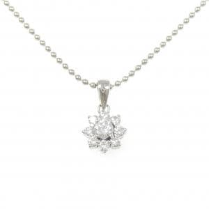 PT900 ダイヤモンド ネックレス