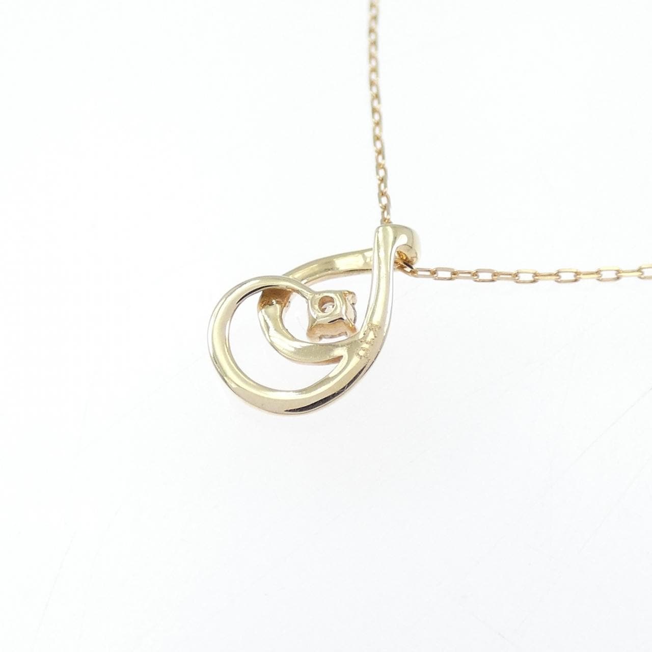 K10YG ダイヤモンド ネックレス