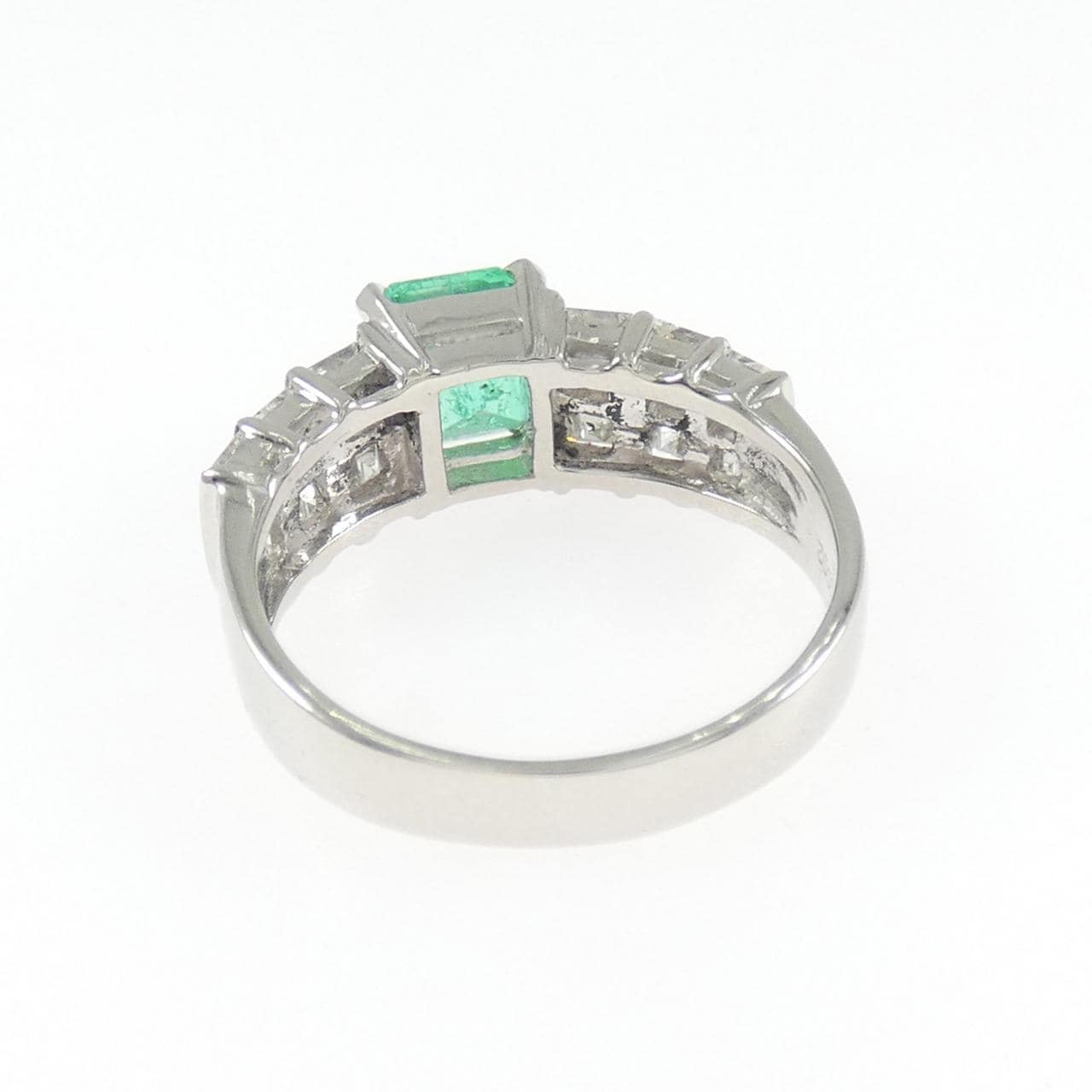 PT900 エメラルド リング 1.12CT