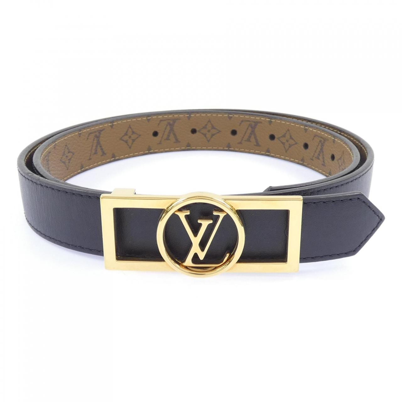 ルイヴィトン LOUIS VUITTON ドーフィーヌ 25mm リバーシブル M0203 BELT