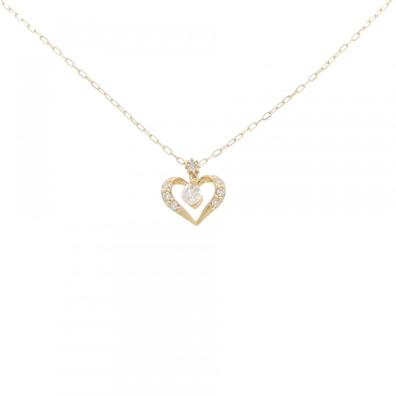 サマンサティアラ ダイヤモンド ネックレス 0.09CT