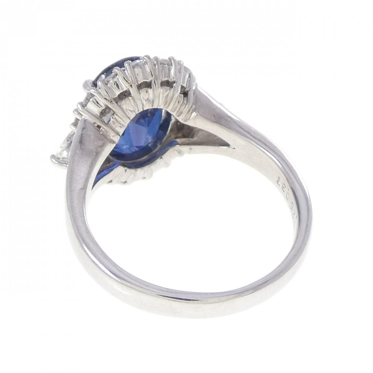 PT900 サファイヤ リング 3.80CT