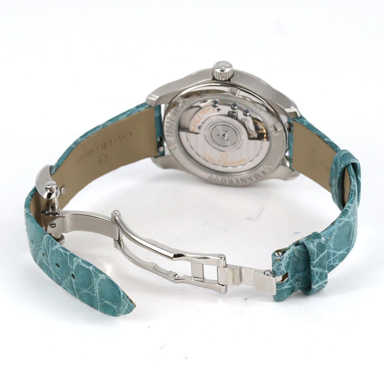 【ノーメンテナンス還元価格】ブッヘラー マネロ オートデイトラブ 10922.08 SS クォーツ