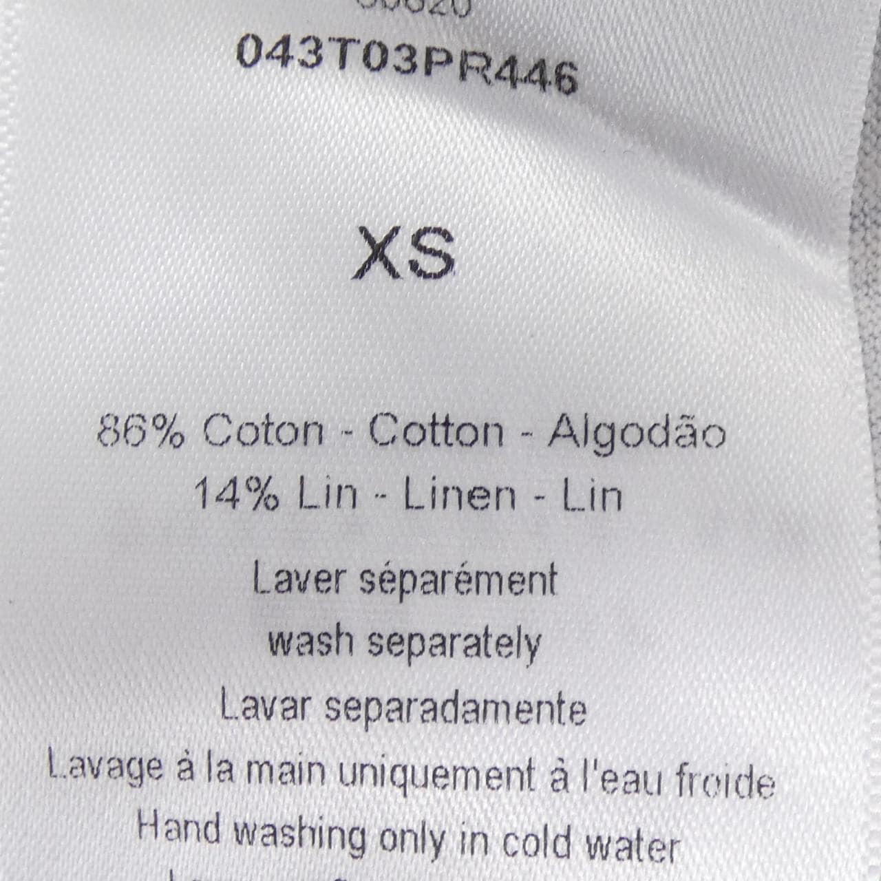 クリスチャンディオール CHRISTIAN DIOR AROUND THE WORLD 043T03PR446 Tシャツ