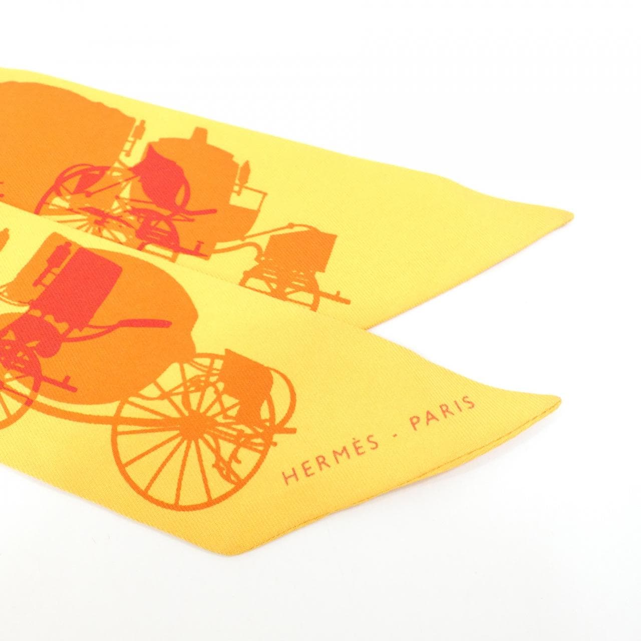エルメス RAYONS X CARRIAGE ツイリー スカーフ