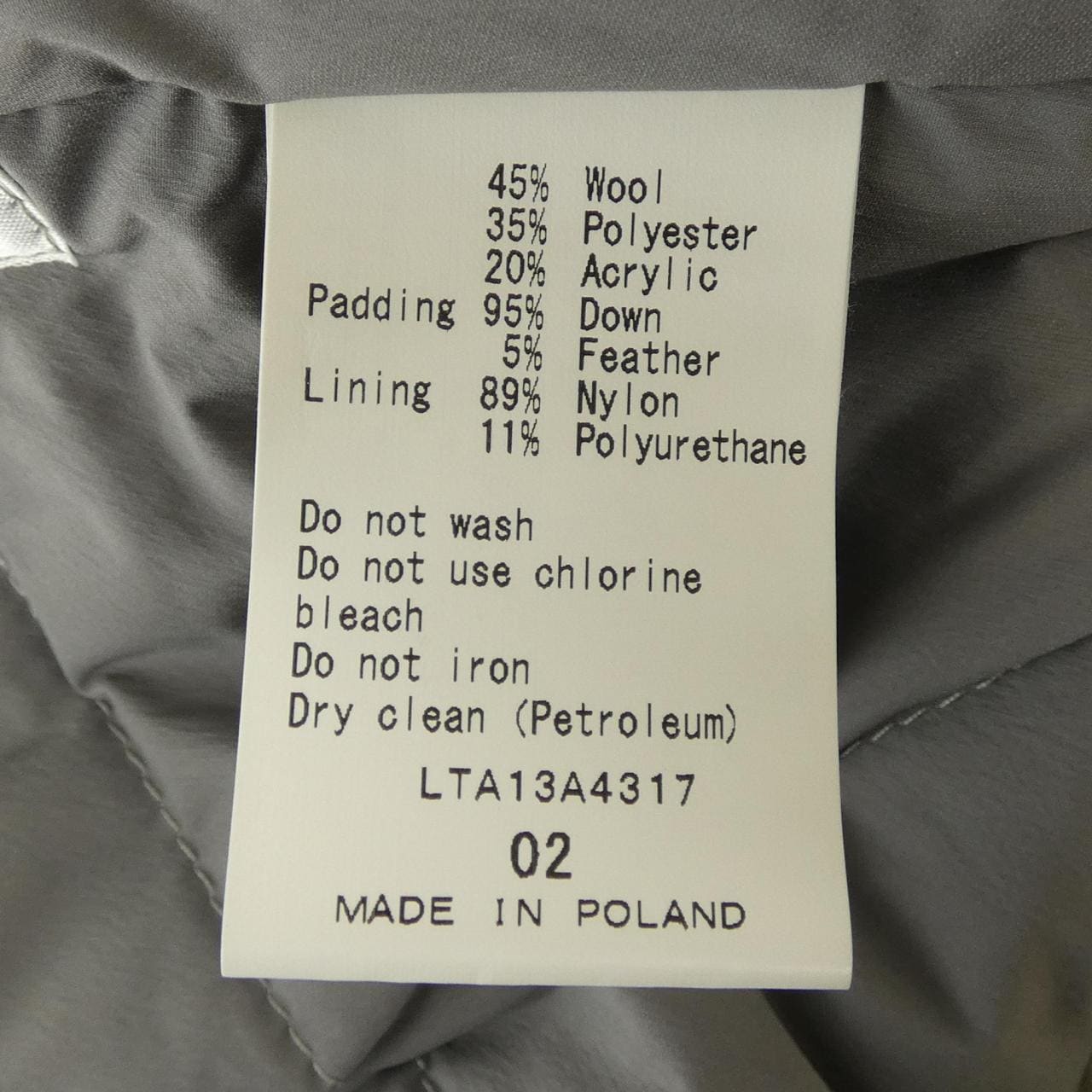 タトラス TATRAS LTA13A4317 ダウンジャケット