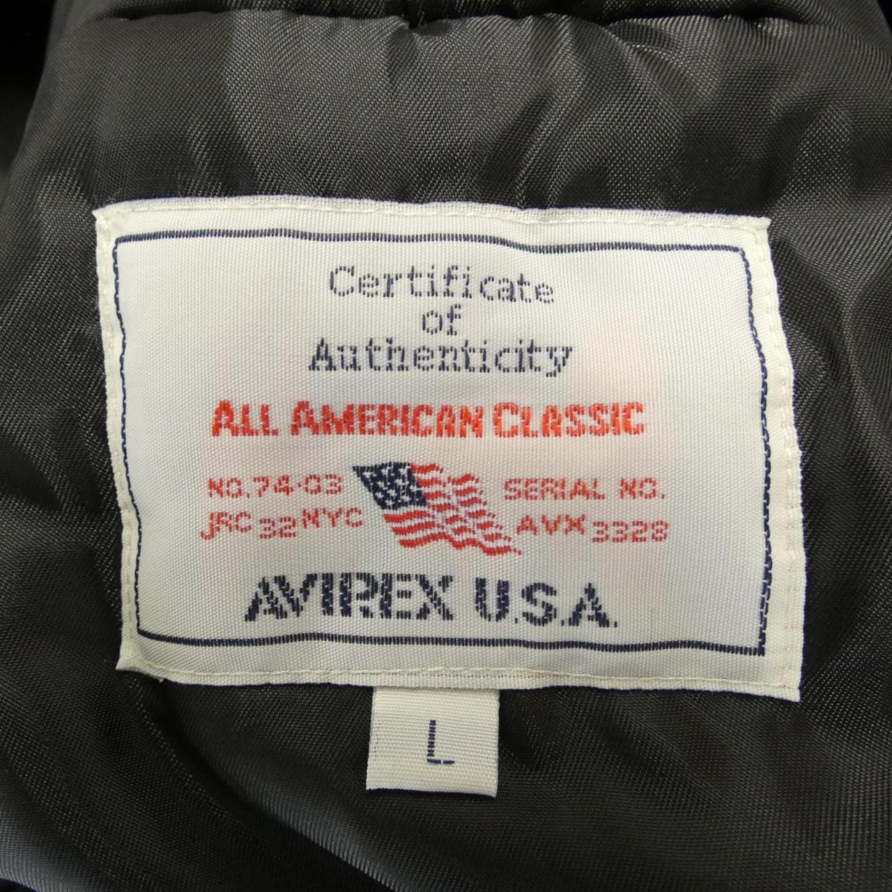 アヴィレックス AVIREX コート