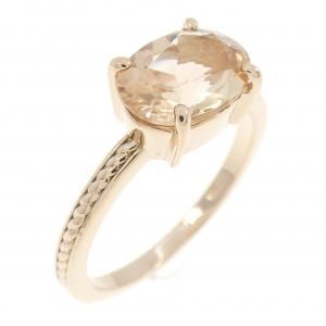 K18PG ラブラドライト リング 1.38CT