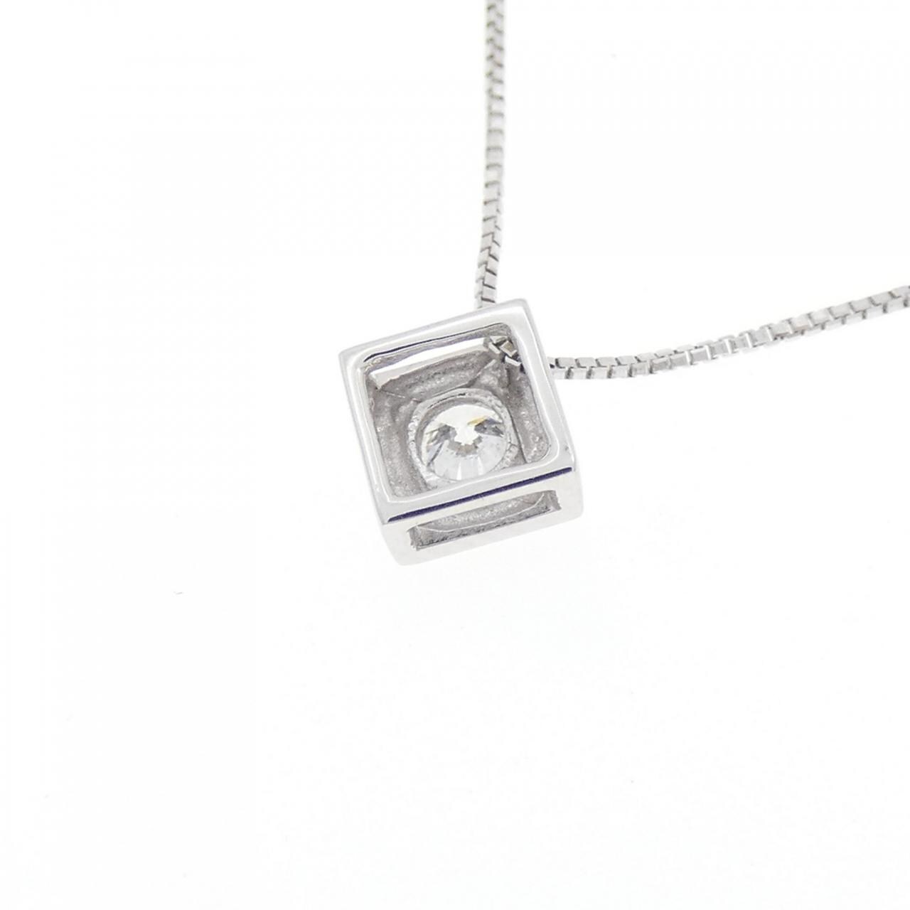 K10WG ダイヤモンド ネックレス 0.07CT