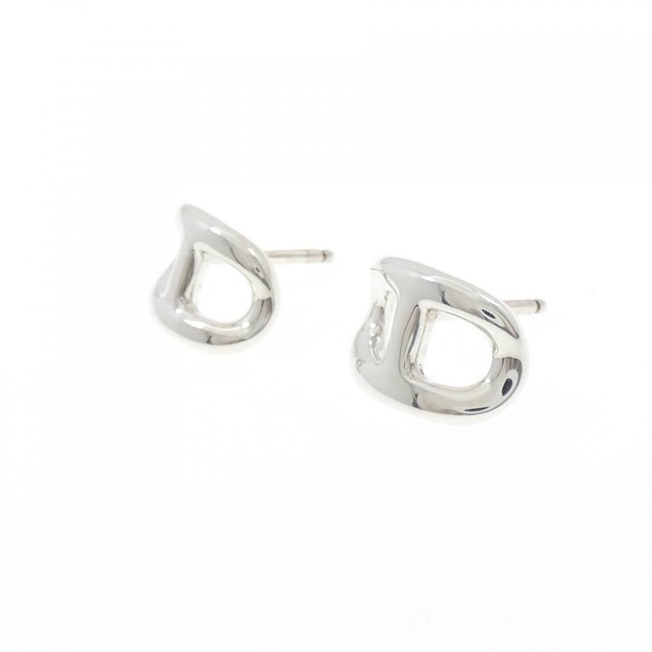 [vintage] HERMES Chaine d'Ancre Earrings