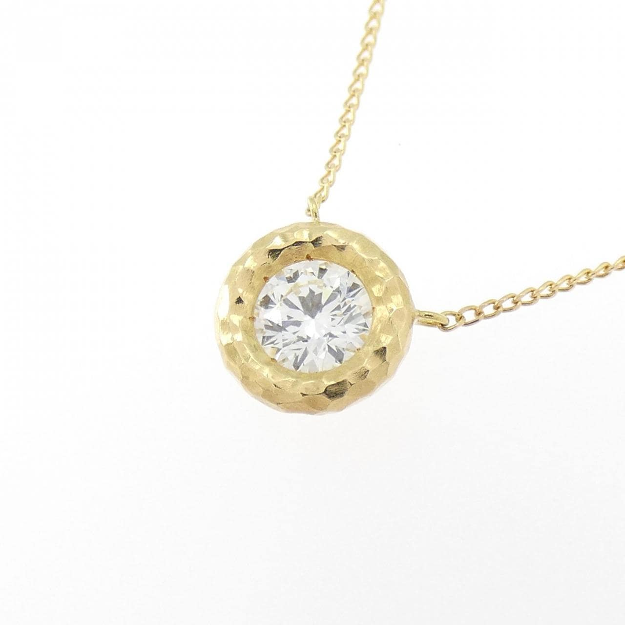 K18YG ダイヤモンド ネックレス