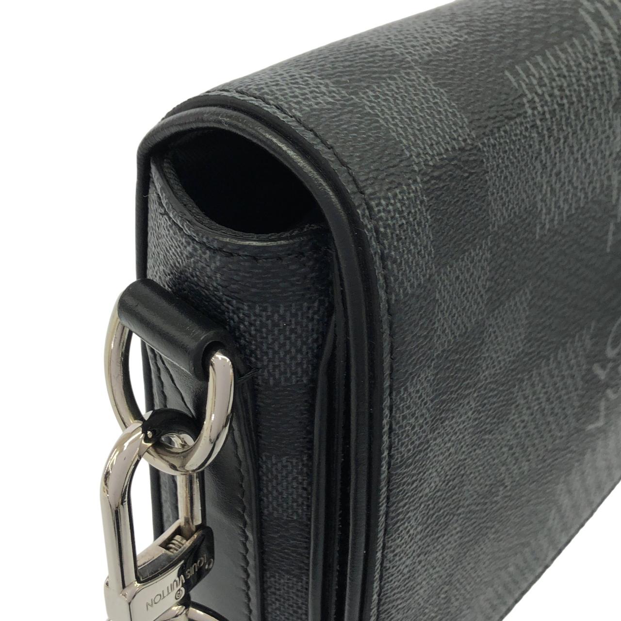 ルイヴィトン ダミエ グラフィット 3D ステュディオ メッセンジャー N50013 ショルダーバッグ