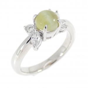 PT900 クリソベリルキャッツアイ リング 1.07CT