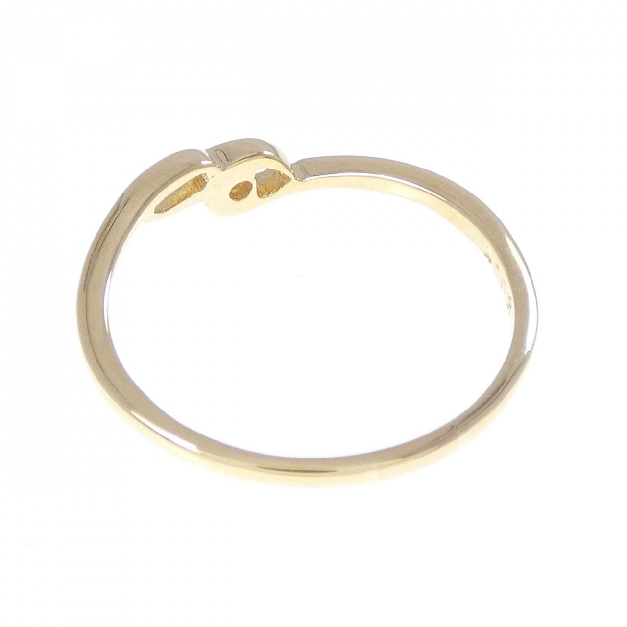 K18YG ダイヤモンド リング 0.03CT