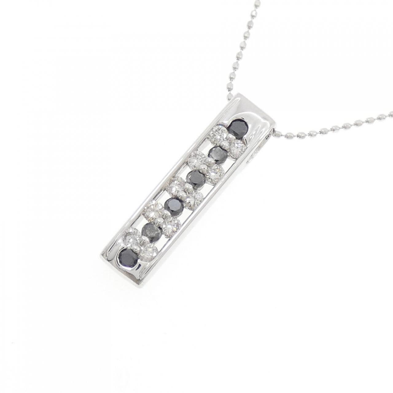 K18WG ダイヤモンド ネックレス 0.52CT