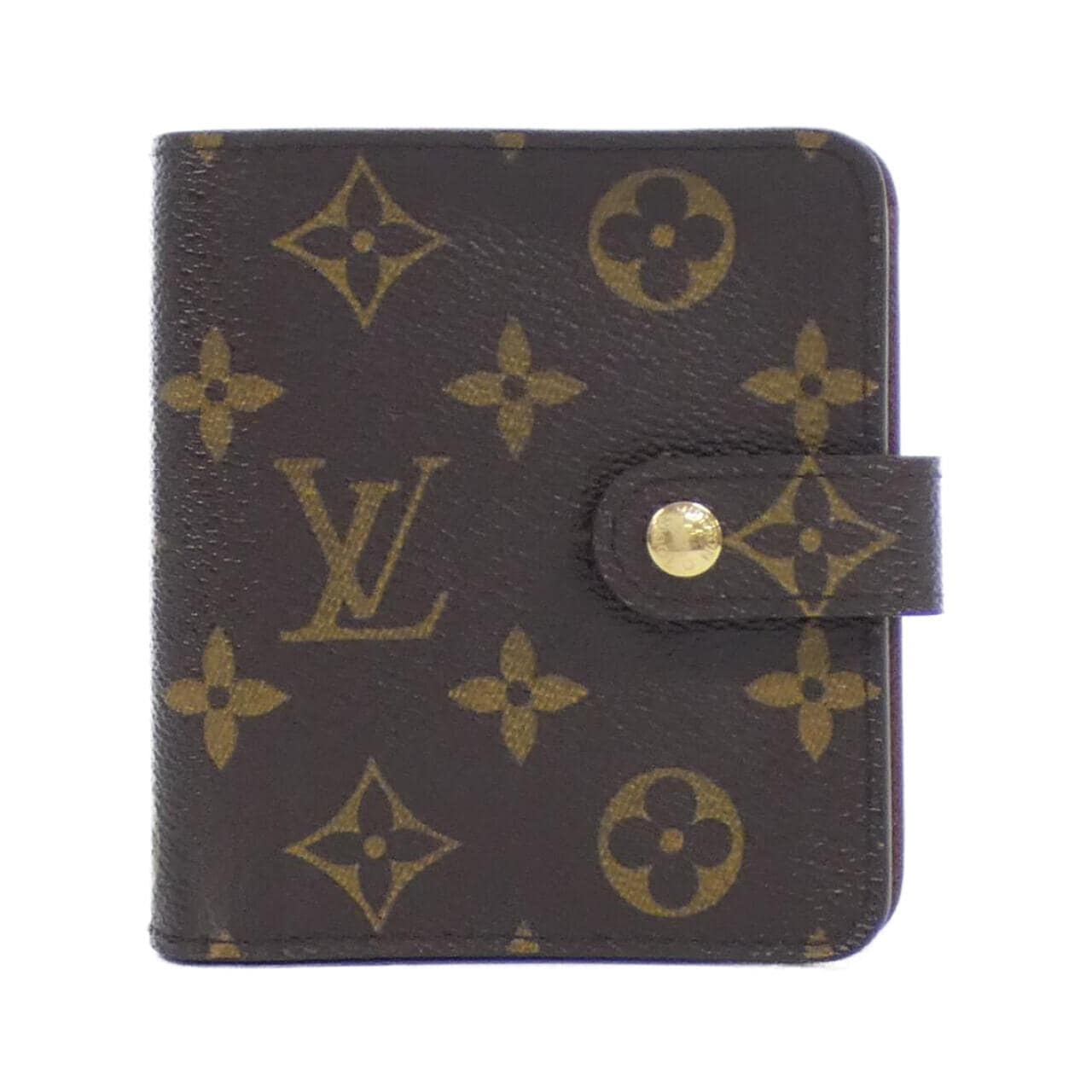 LOUIS VUITTON Monogram Compact Zip M61667 Wallet