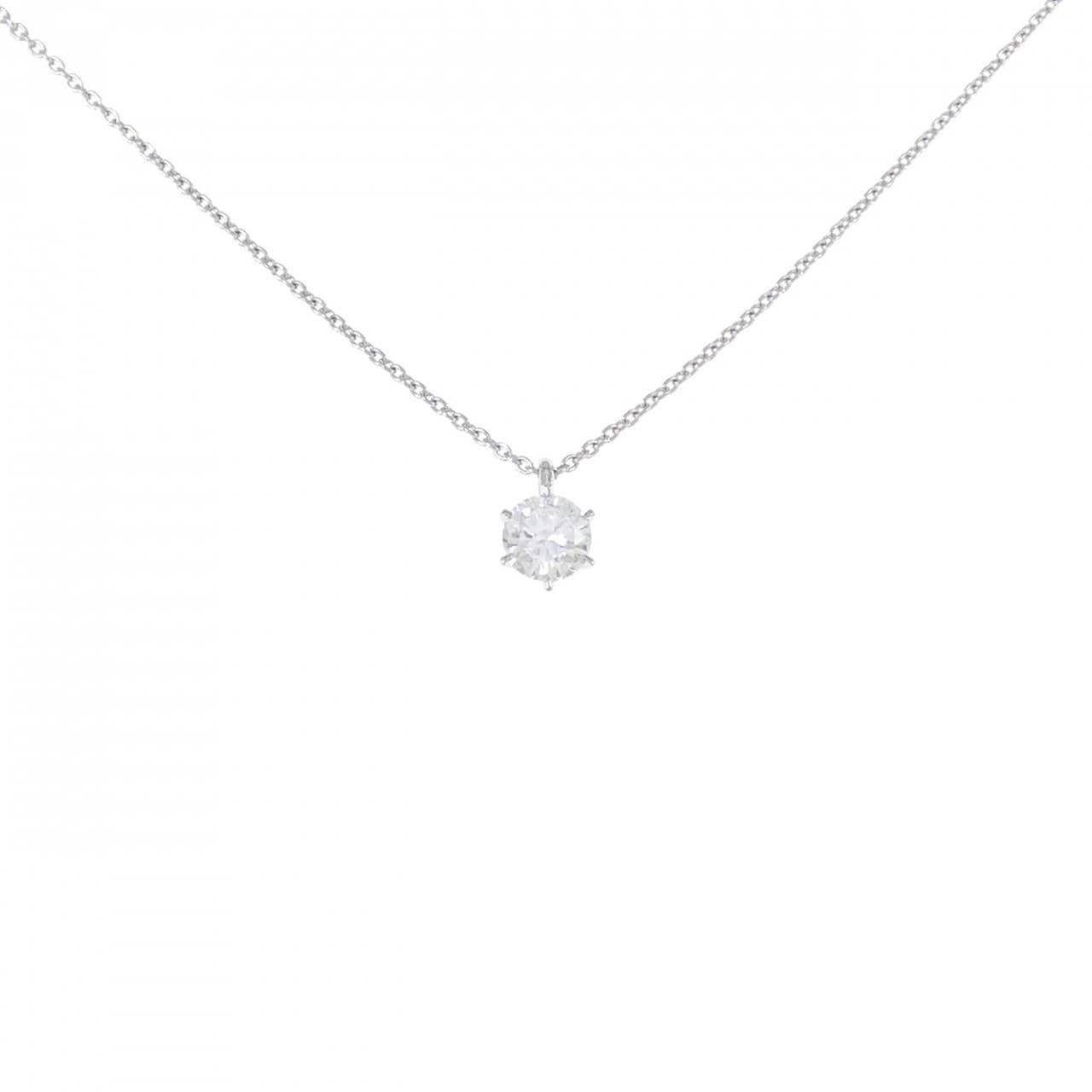 [Remake] PT Diamond Necklace 0.317CT D I1 VG