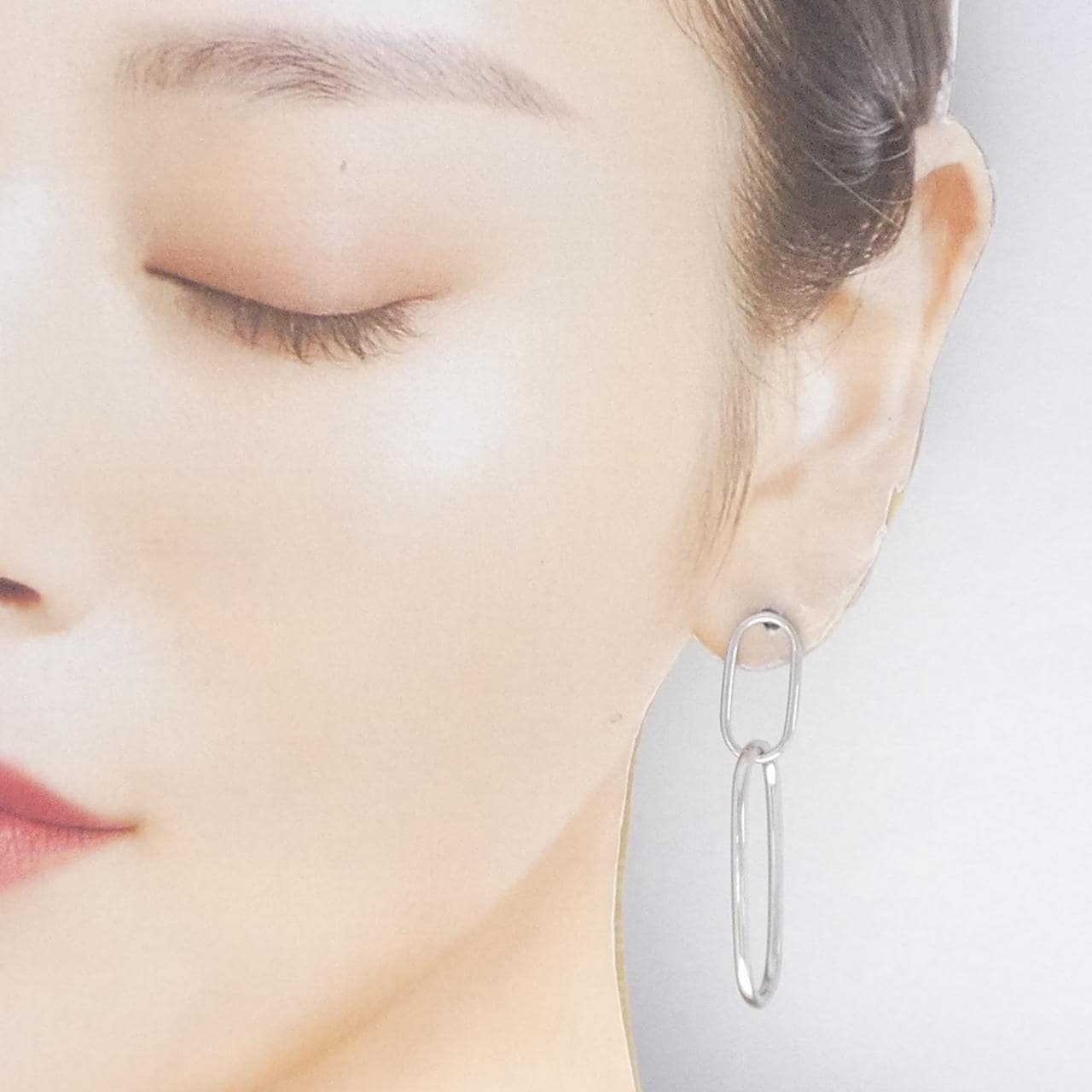 【新品】PT900/K18WG/PT850 アコヤパール ピアス 7.5mm