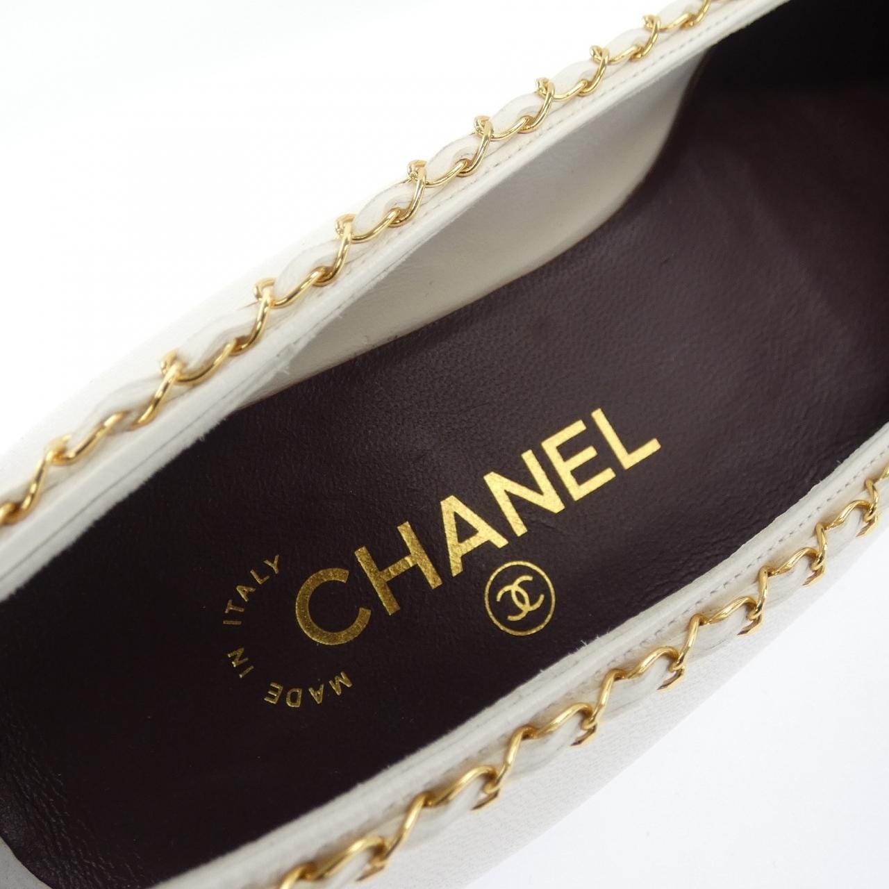 シャネル CHANEL G45897B17974 フラットシューズ